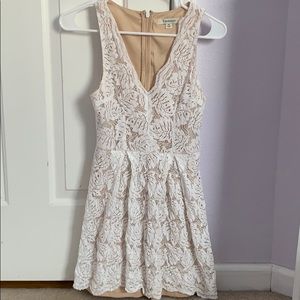 White Lace Francesca’s Dress